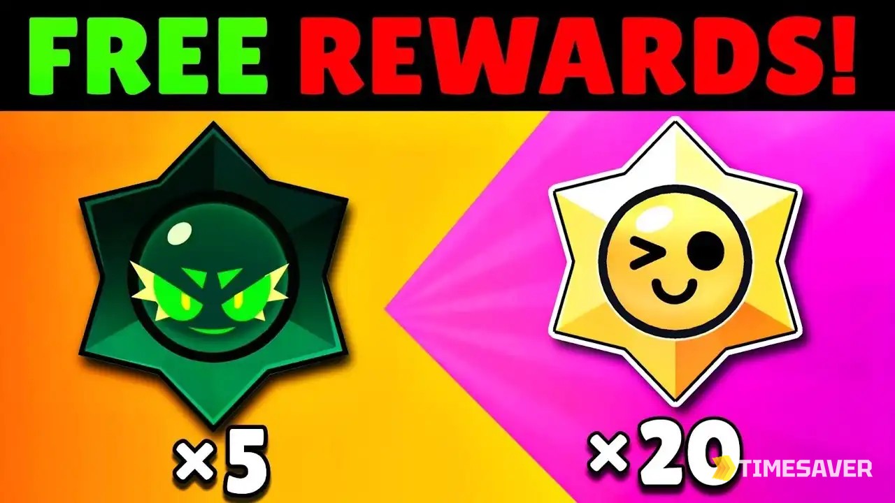 Brawl Stars Starr Drop rarity capsules lined up from Rare through Legendary showing the color tiers