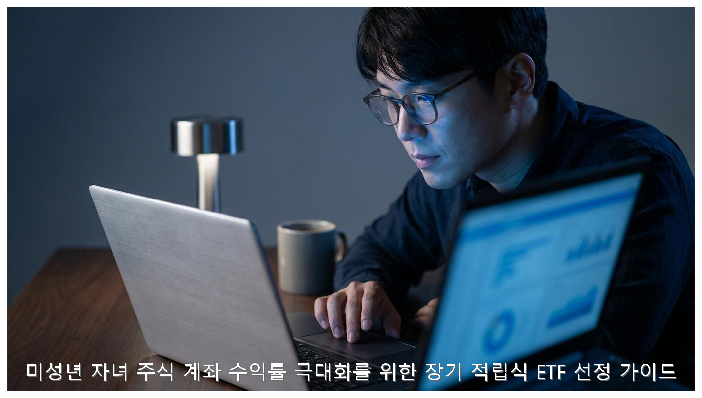 미성년 자녀 주식 계좌 1억 만드는 ETF 전략 핵심 안내 및 분석 인포그래픽 (4)