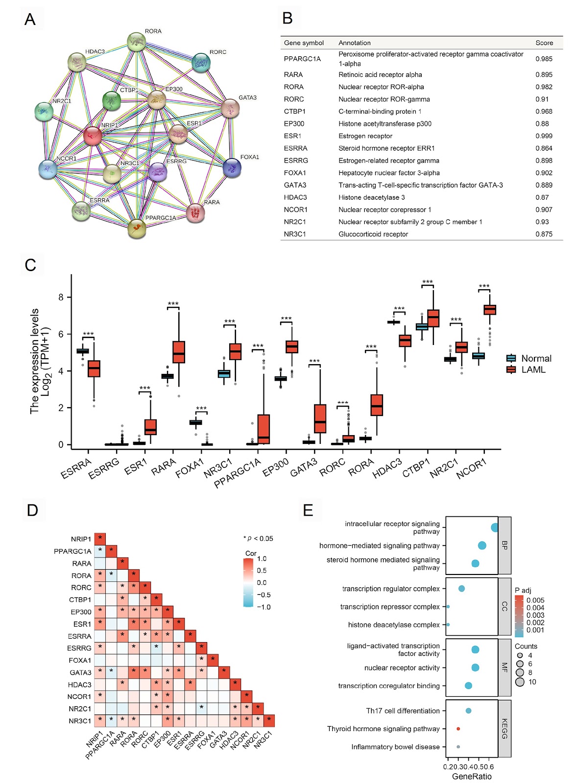 The prognostic marker NRIP1 is associated with tumor progression and immune infiltration in acute myeloid leukemia
