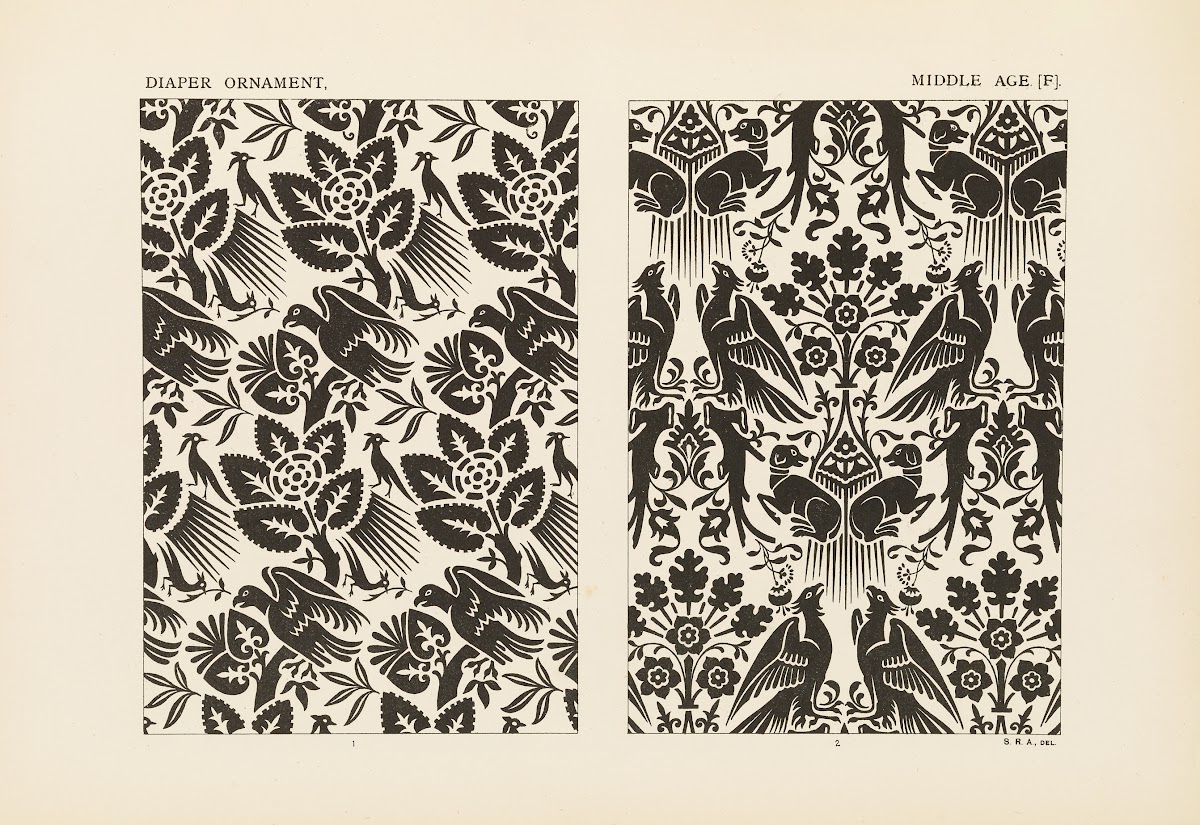 Outlines of ornament in the leading styles Pl38 1881