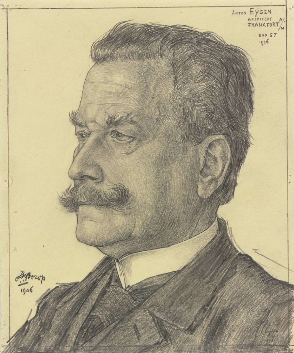 Bildnis des Architekten Anton Eyssen 1906