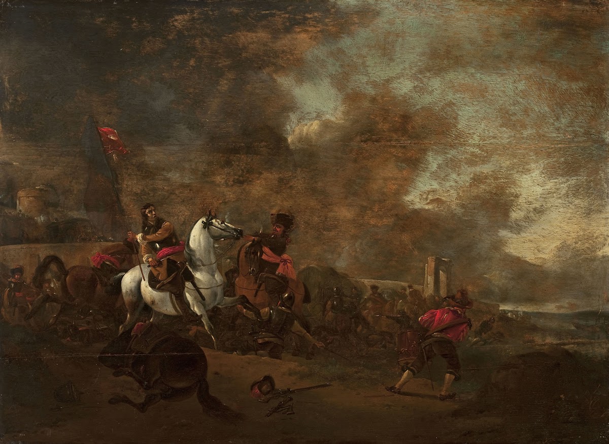 A battle scene