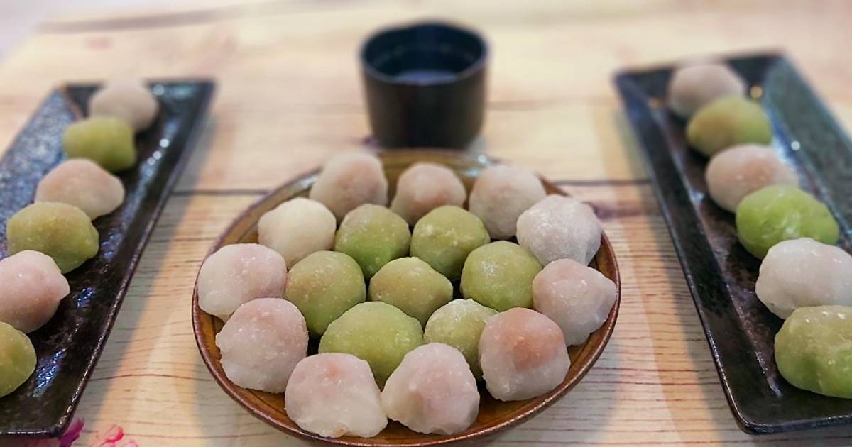 Mochi nhân đậu xanh