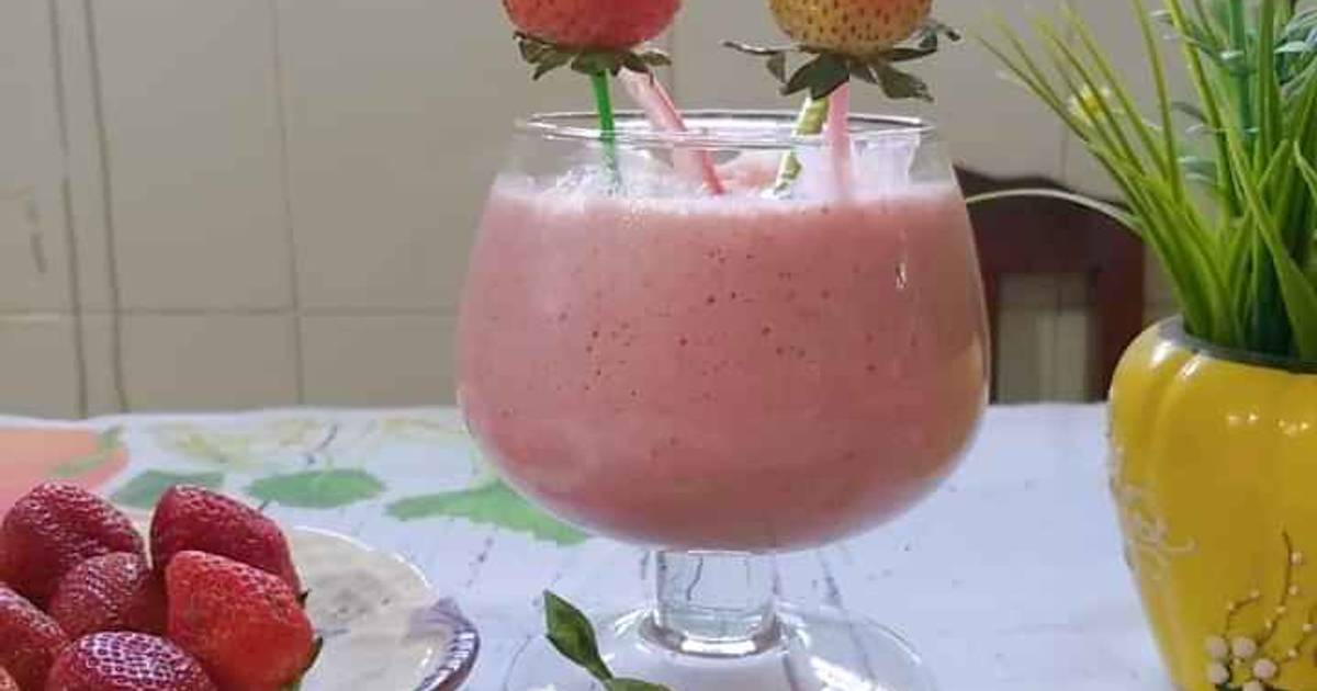 Sinh tố dâu sữa