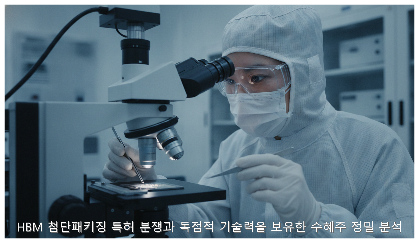 HBM 첨단패키징 특허 수혜주 분석 및 실전 투자 가이드 핵심 안내 및 분석 인포그래픽 (5)