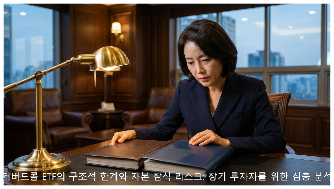 커버드콜 ETF의 구조적 한계와 자본 잠식 리스크: 장기 투자자를 위한 심층 분석 핵심 안내 및 분석 인포그래픽 (6)