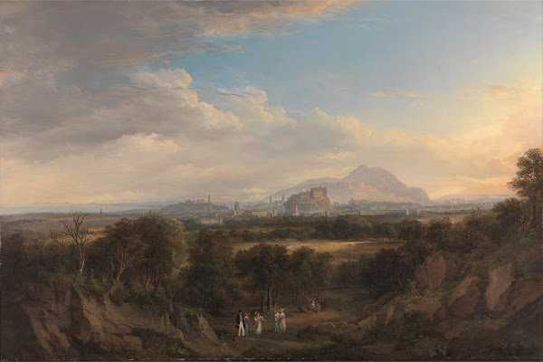 A View of Edinburgh from the West 1822 1826