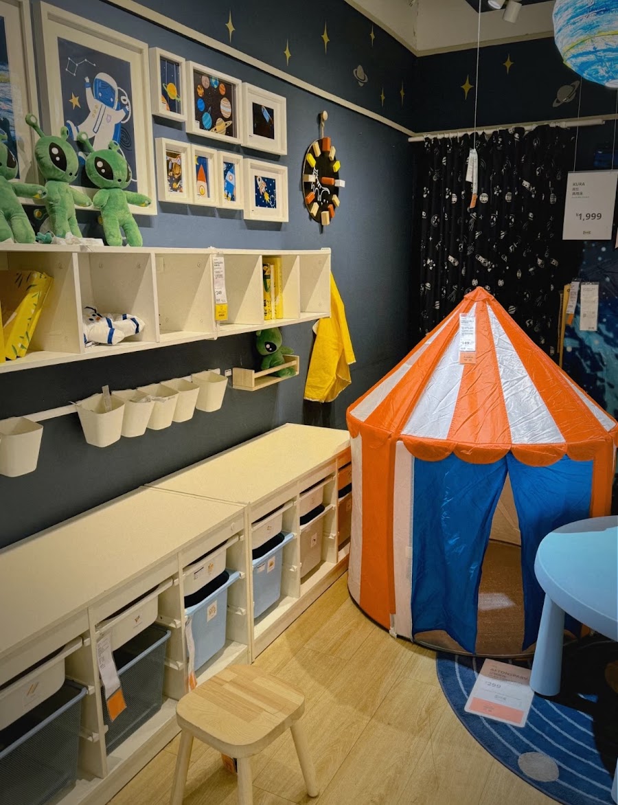 Children's furniture showroom at Canton Fair