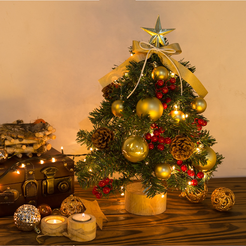 Mini Christmas tree, 45 cm, with lighting