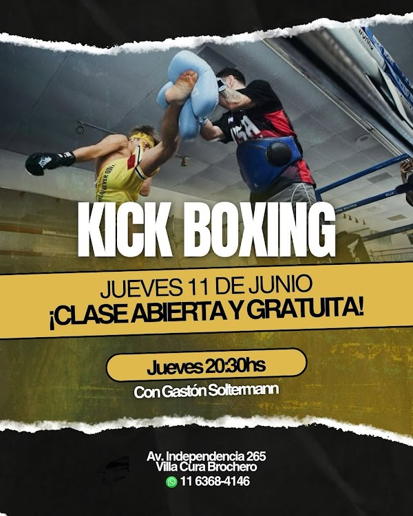 Clase abierta de Kick Boxing