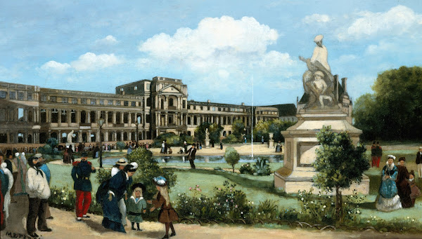 Les Ruines Du Palais Des Tuileries AprèS Lincendie De 1871 1880
