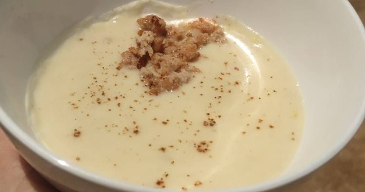 Soup khoai lang thịt bằm