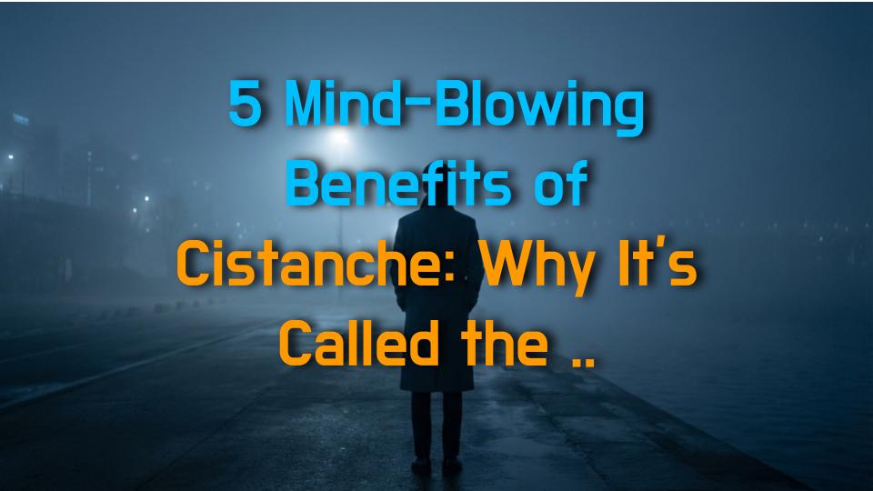 5 Mind-Blowing Benefits of Cistanche: Why Its Called the Herb of Immortality