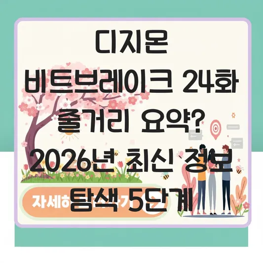 디지몬 비트브레이크 24화 줄거리 요약