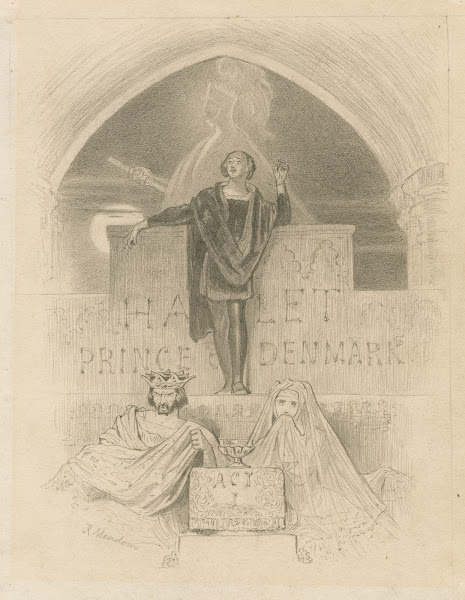 Scene from Hamlet 1843