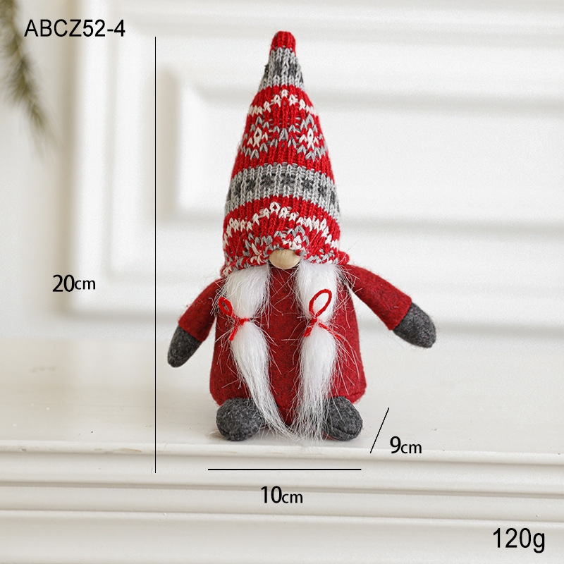 Christmas Gnome, Hanging Fabric Figure
