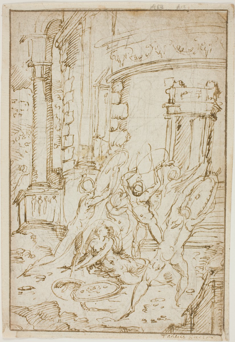 Study for the Rape of the Sabines 1564 74