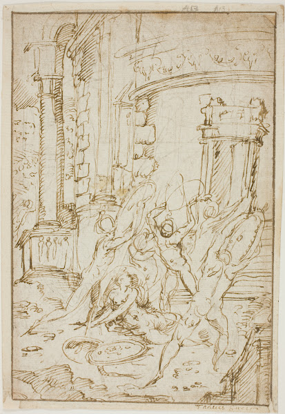 Study for the Rape of the Sabines 1564 74