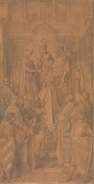 Marriage of Raymond de Pierrepont With Walburgis Margravine of Antwerp in 1224 1