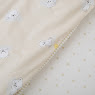 Bedding set for a baby crib 5 el Twins Via (poplin) Bears beige