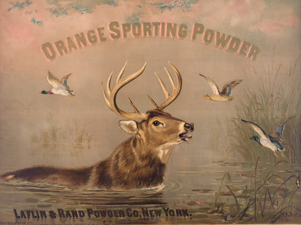 Orange sporting powder Laflin  Rand Powder Co New York 1873