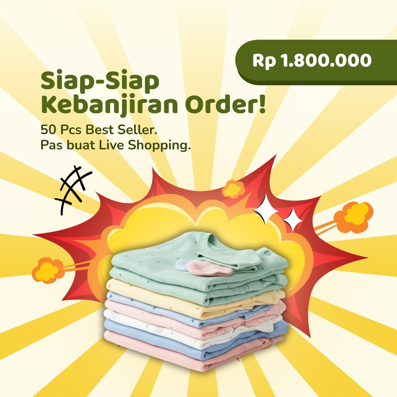 Foto Paket Paket Boom Laris Jualan