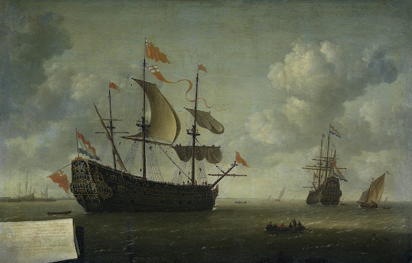 The Arrival of the Royal Charles 1667