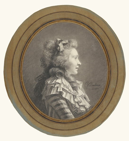 Portrait of a Young Lady in Profile 17831785