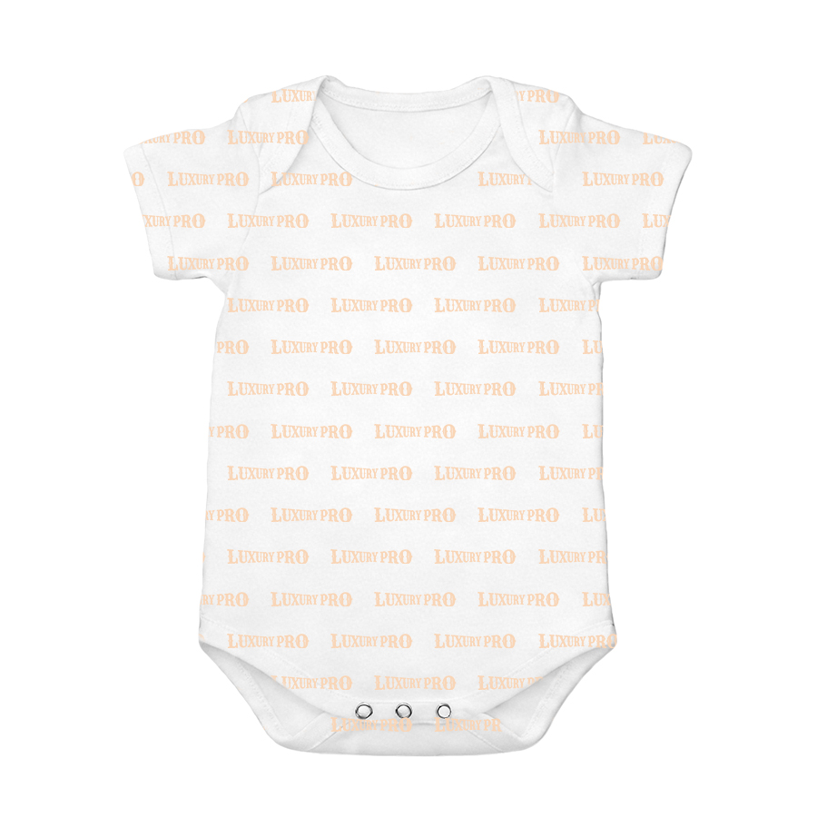 AOP Baby Short-Sleeve Romper