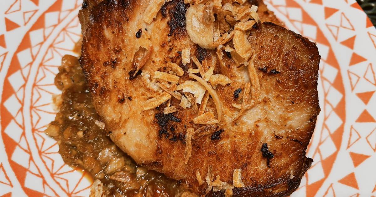 Tonteki Nhochanmama’s recipe (Japanese pork steak)