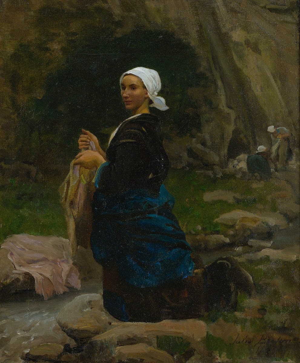 Brittany Washerwoman 1865