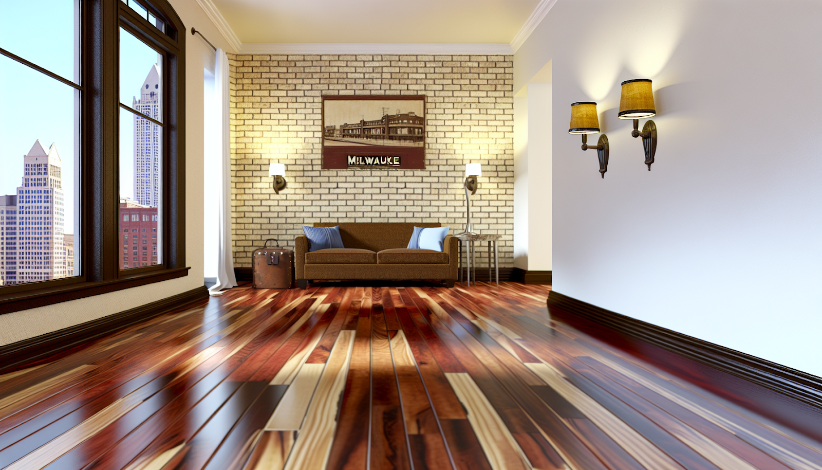 Hardwood Floor Staining Services in Milwaukee