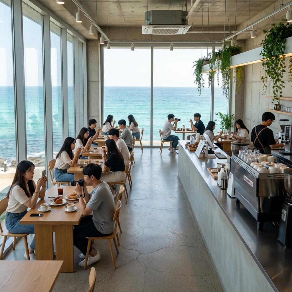 웨이팅 0% 도전! 강릉 카페거리 '진짜' 오션뷰 카페 TOP 3 (오픈런 필수 팁)