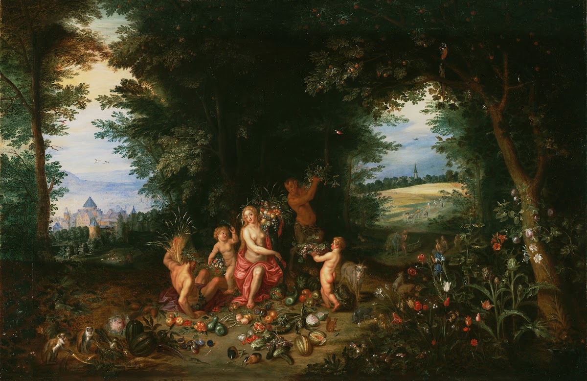 Landscape With Ceres Allegory of Earth 1630s