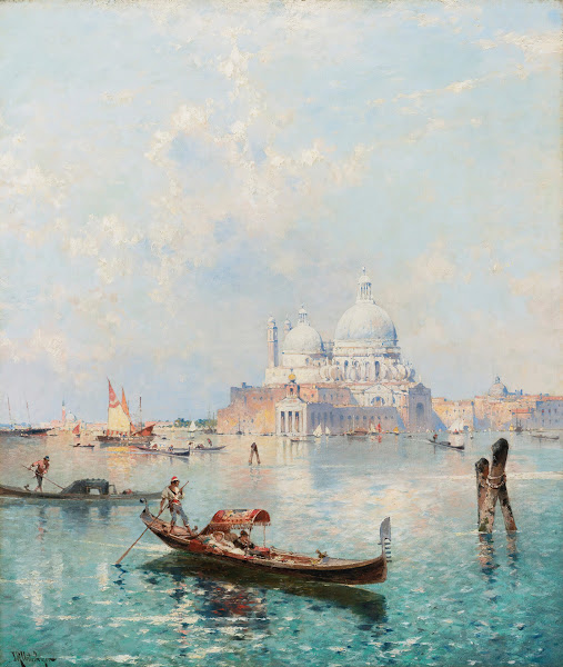 Santa Maria Della Salute On The Grand Canal