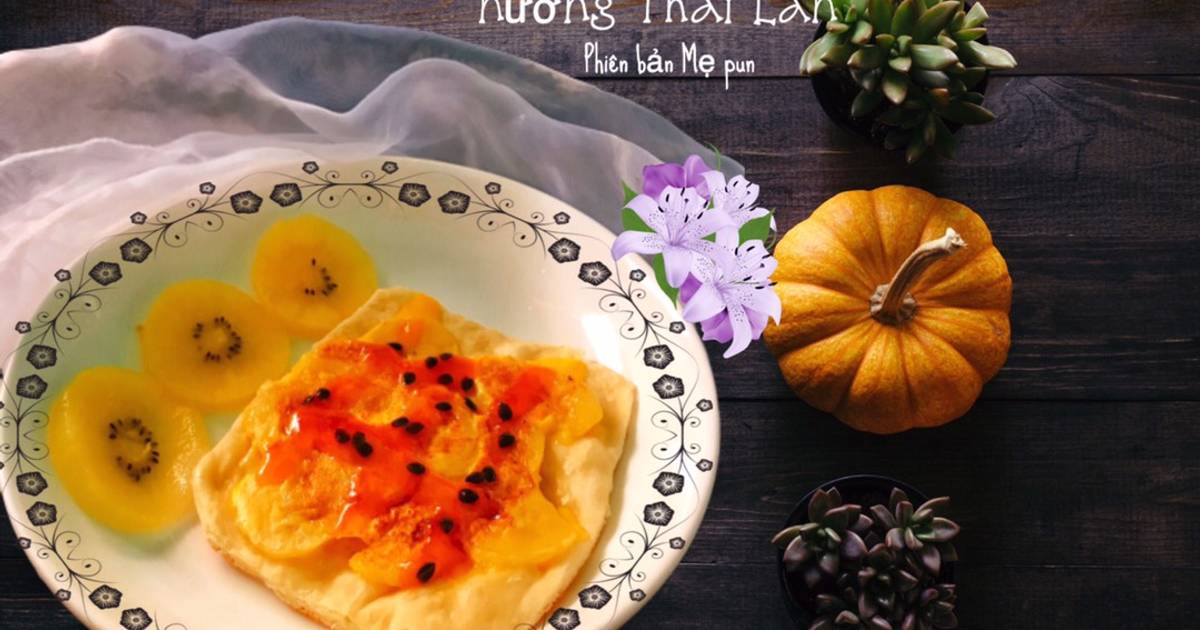 Bánh chuối nướng kiểu thái
(phiên bản mẹ pun)
