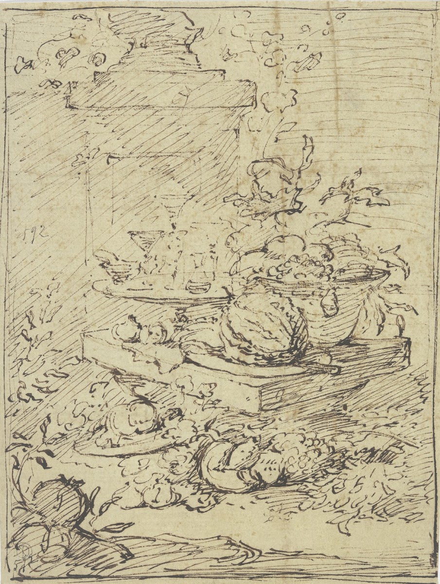 Still life with fruits