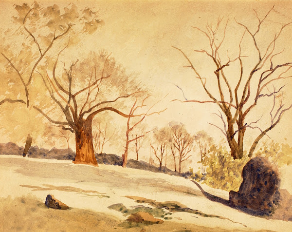 Autumn Landscape ca 1886 1887