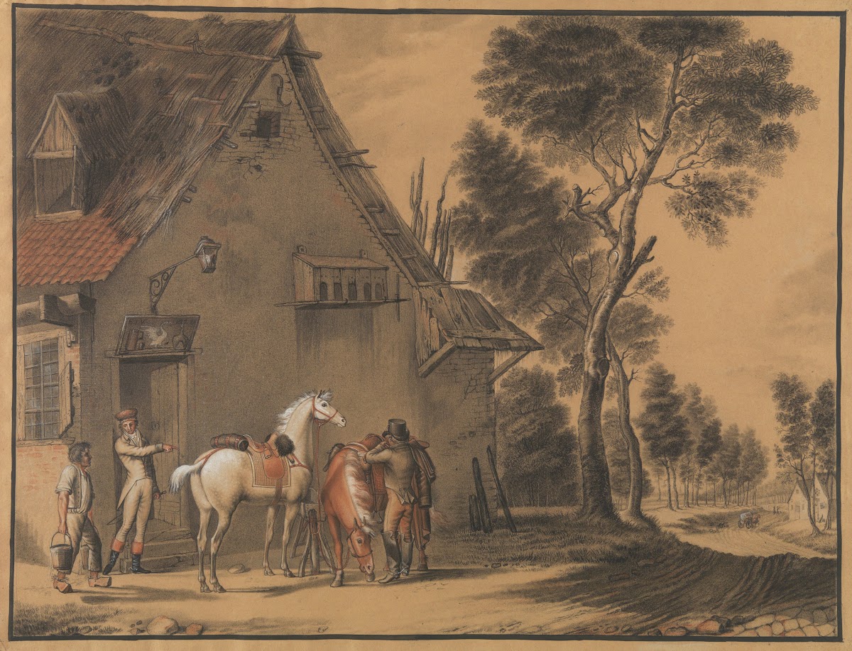 A Halt at the Inn 19th century