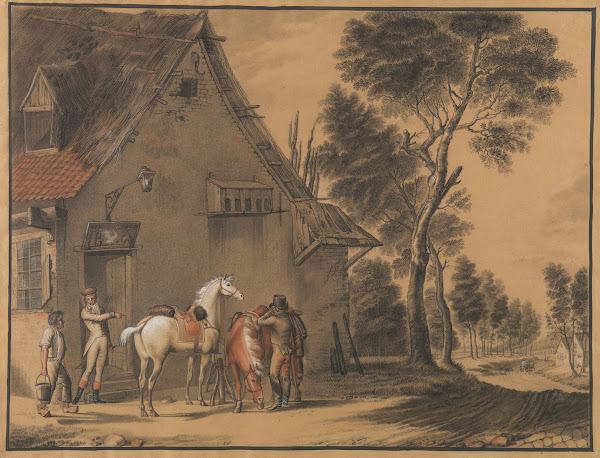 A Halt at the Inn 19th century