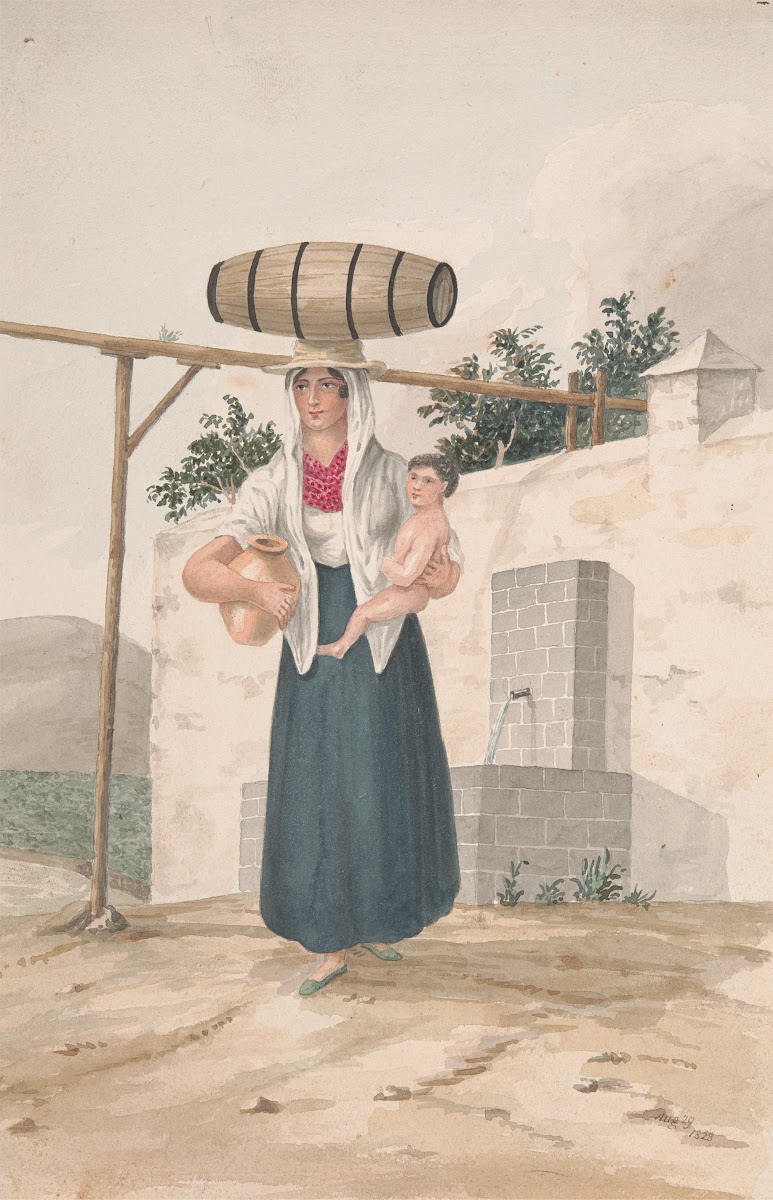 Manner of carrying children 1828