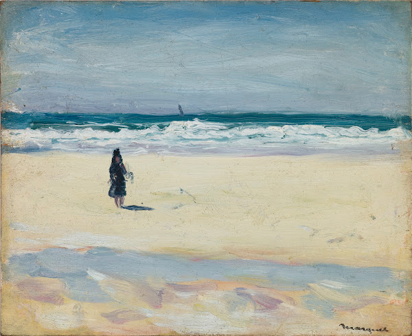 Young Girl on the Beach 1898
