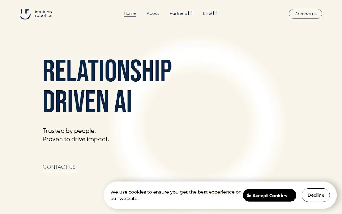 Captura de intuitionrobotics.com