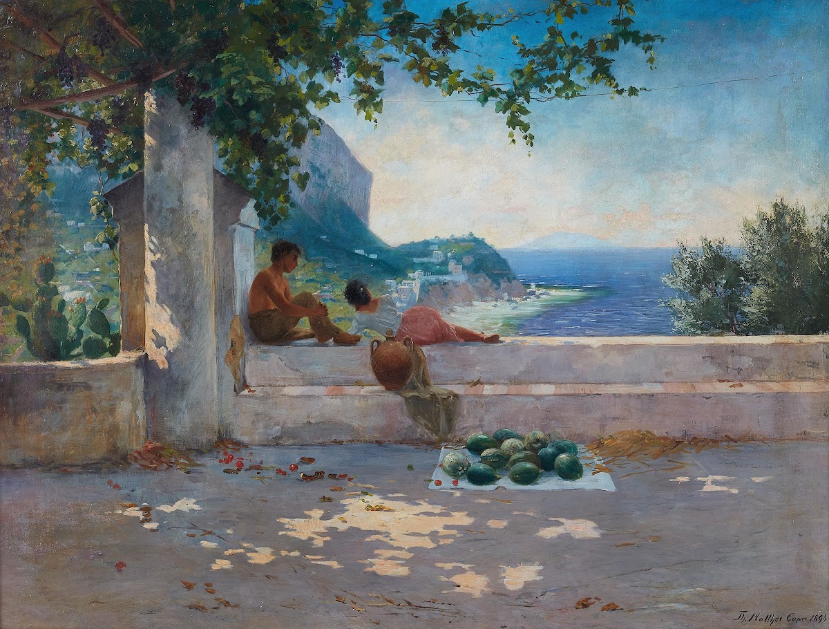 Auf Capri 1896
