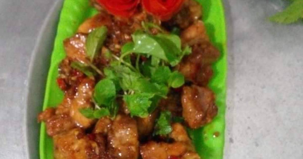 Sườn xào chua ngọt
