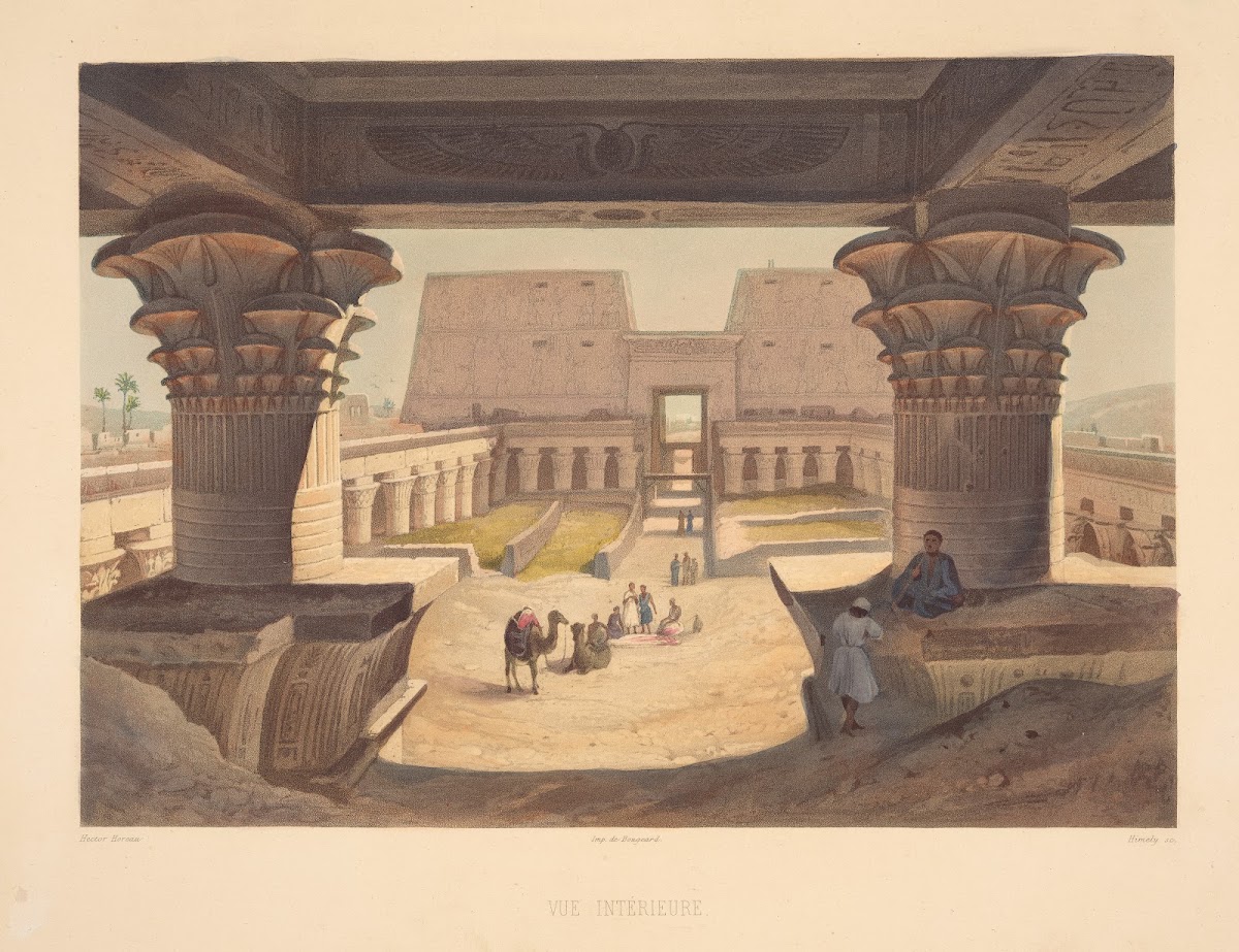 Vue interieure Interior view 1839