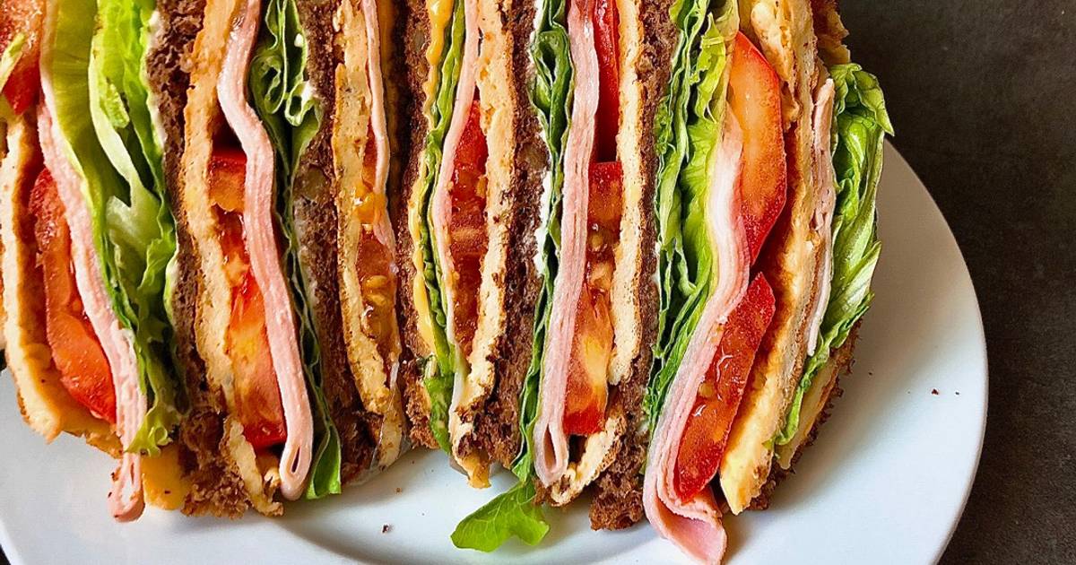 Sandwich Ngàn Lớp Đủ Dinh Dưỡng Cho Bữa Sáng
