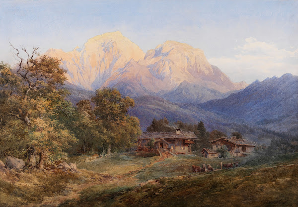 Hoher Göll Berchtesgaden 1878