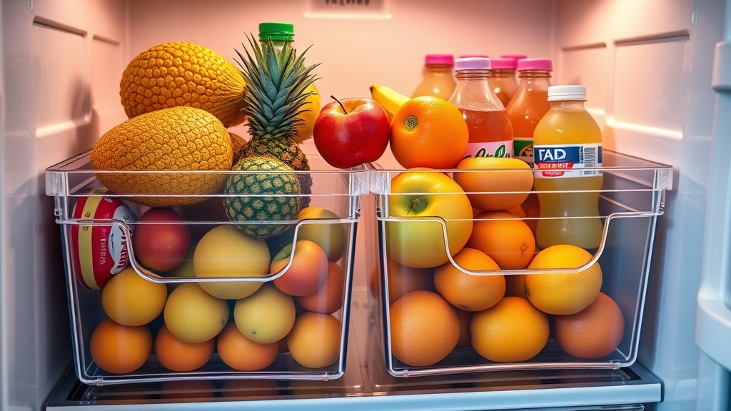 Organizadores de Nevera Transparentes con Asas - Orden Viral en tu Cocina