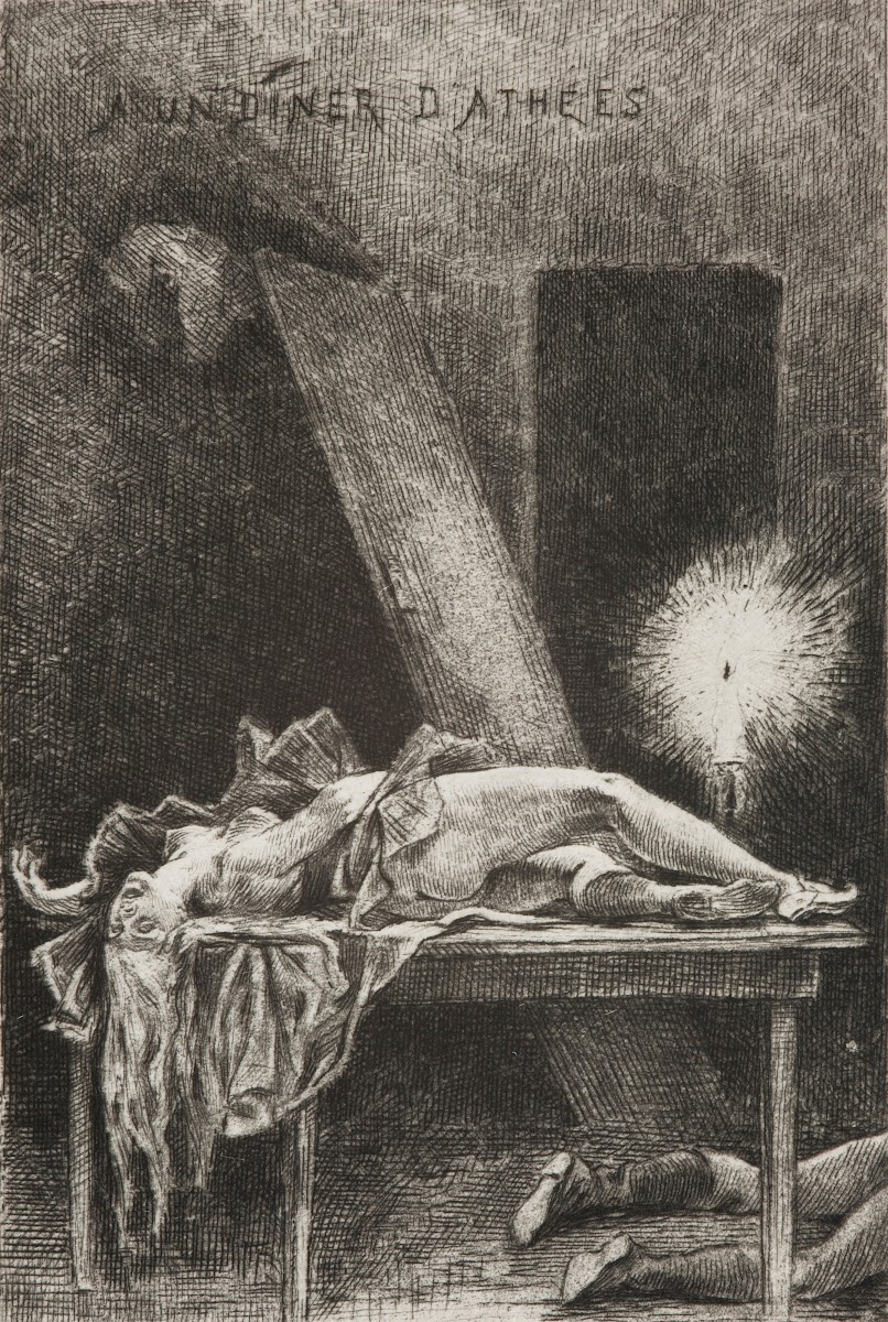 À un dîner dathées 1886